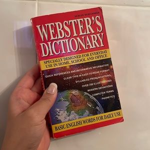 Webster’s Dictionary- Basic English Words for use